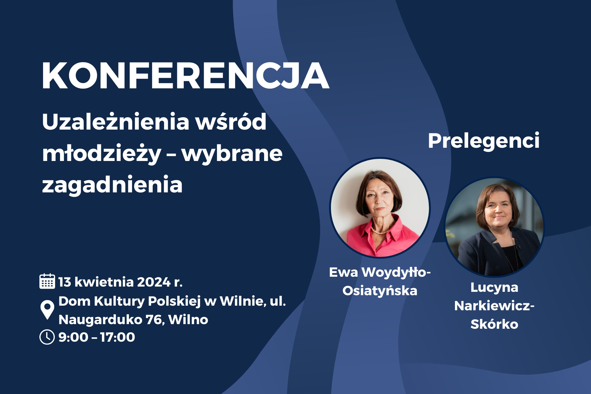 Polscy medycy na Litwie organizują konferencję na temat uzależnień…